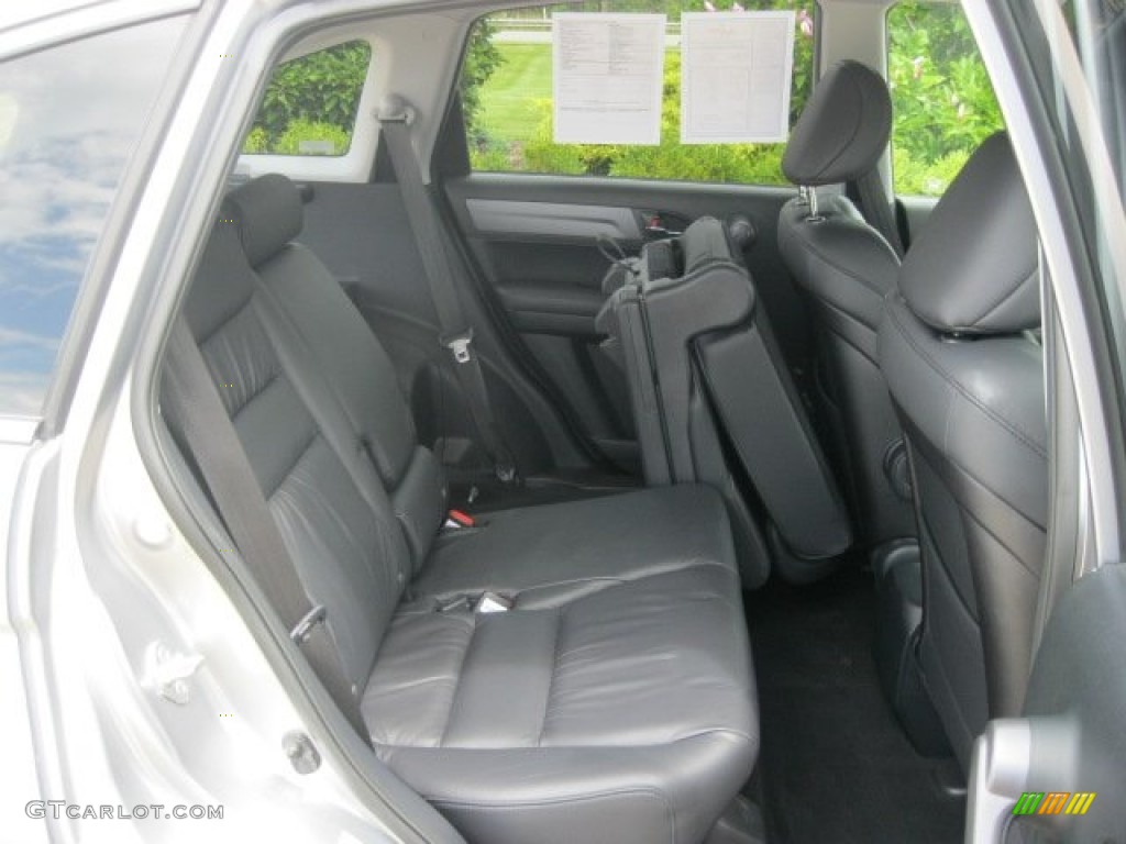 2009 CR-V EX-L 4WD - Alabaster Silver Metallic / Black photo #15