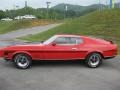 Bright Red 1971 Ford Mustang Mach 1 Exterior