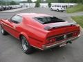 Bright Red 1971 Ford Mustang Mach 1 Exterior