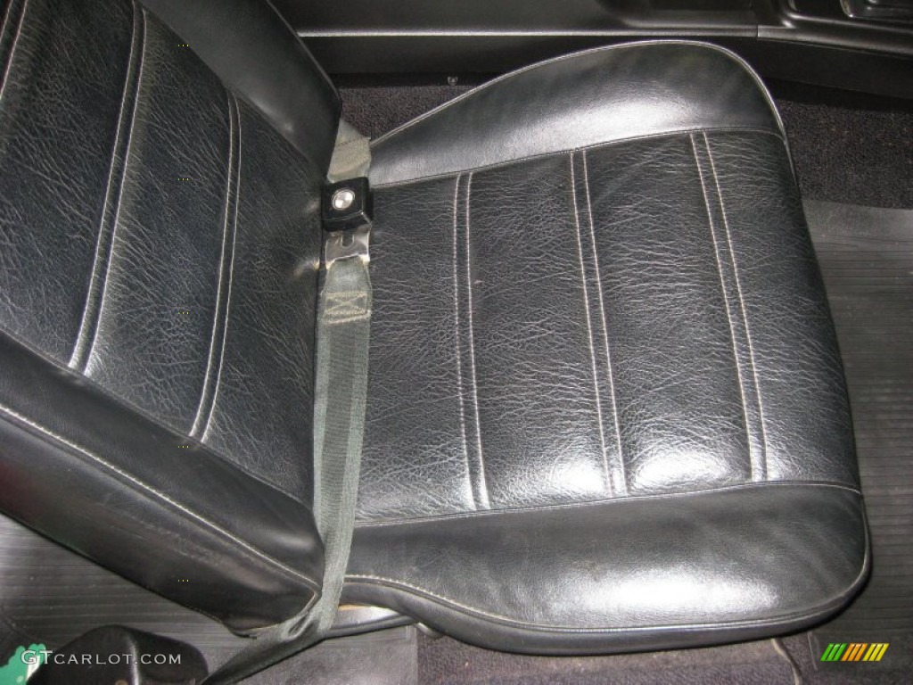Black Interior 1971 Ford Mustang Mach 1 Photo #52606010