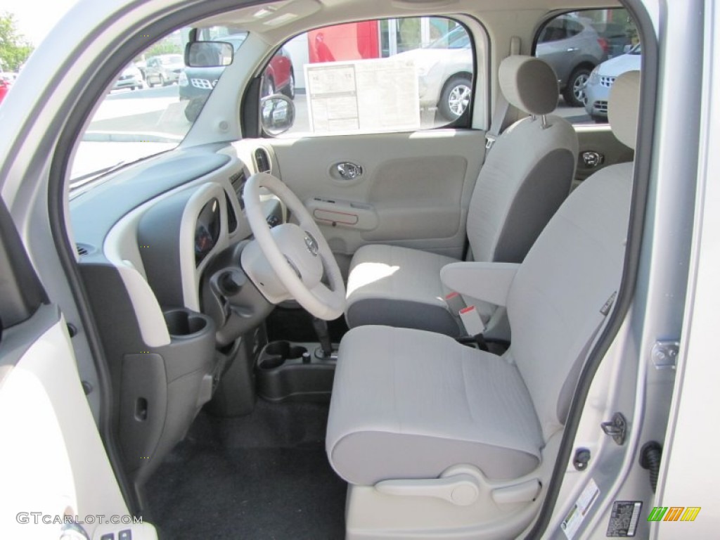 Light Gray Interior 2011 Nissan Cube 1.8 SL Photo #52606160