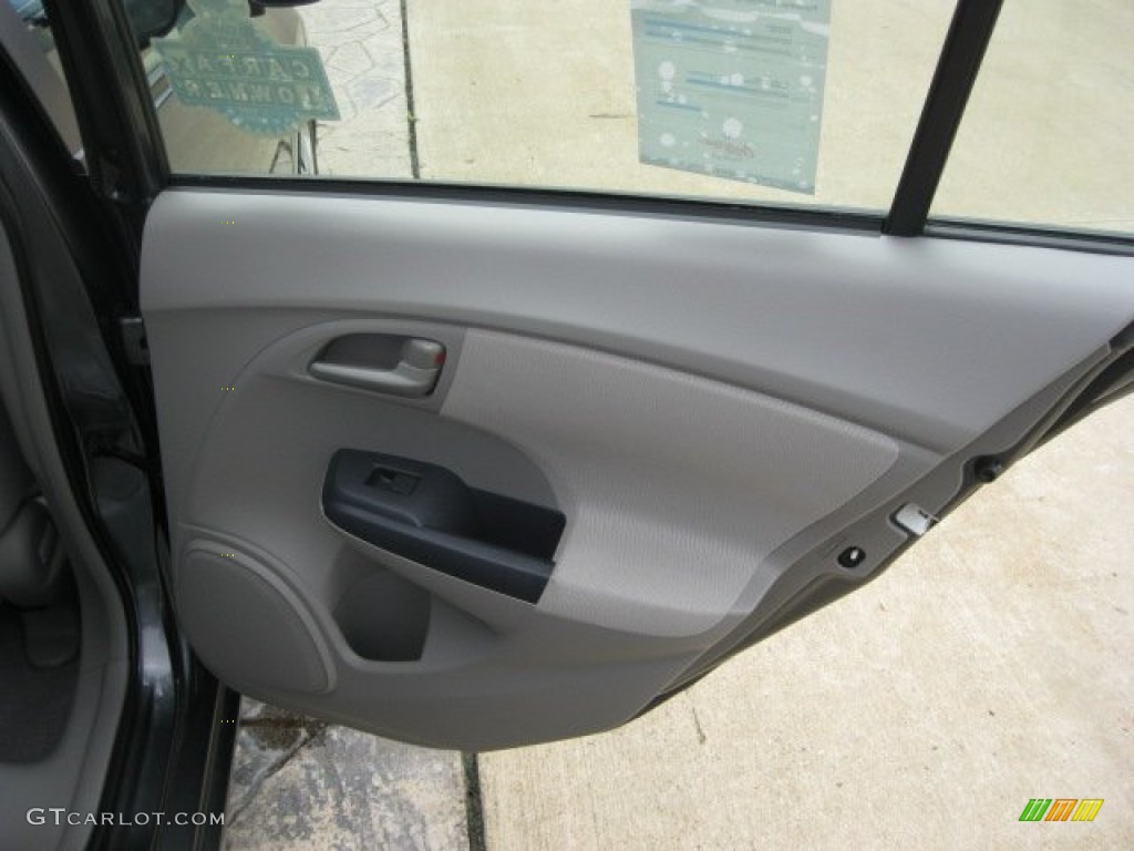2010 Honda Insight Hybrid LX Gray Door Panel Photo #52607111