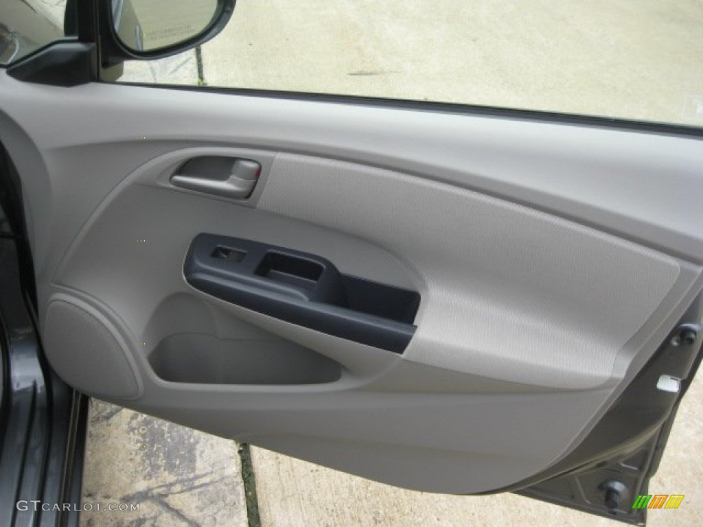 2010 Honda Insight Hybrid LX Gray Door Panel Photo #52607126