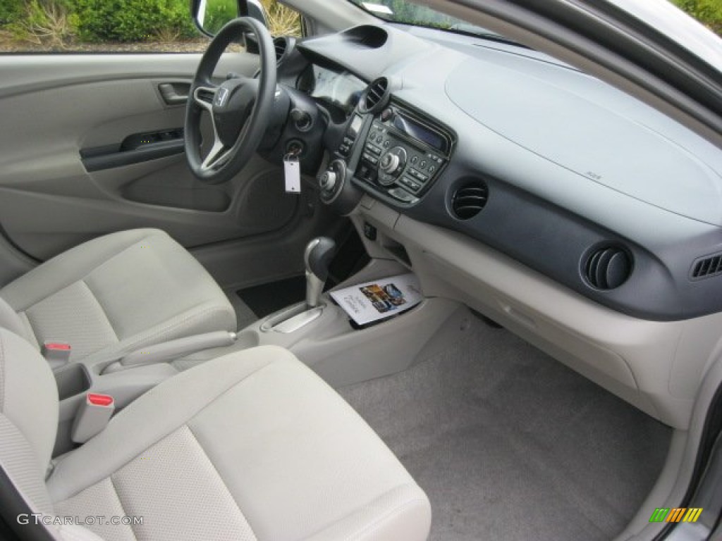 2010 Honda Insight Hybrid LX Gray Dashboard Photo #52607141