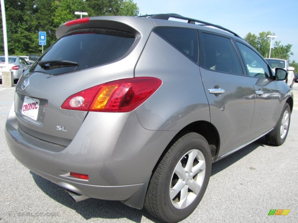 2010 Murano SL - Platinum Graphite Metallic / Black photo #5