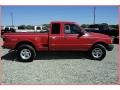2001 Bright Red Ford Ranger XLT SuperCab 4x4  photo #9