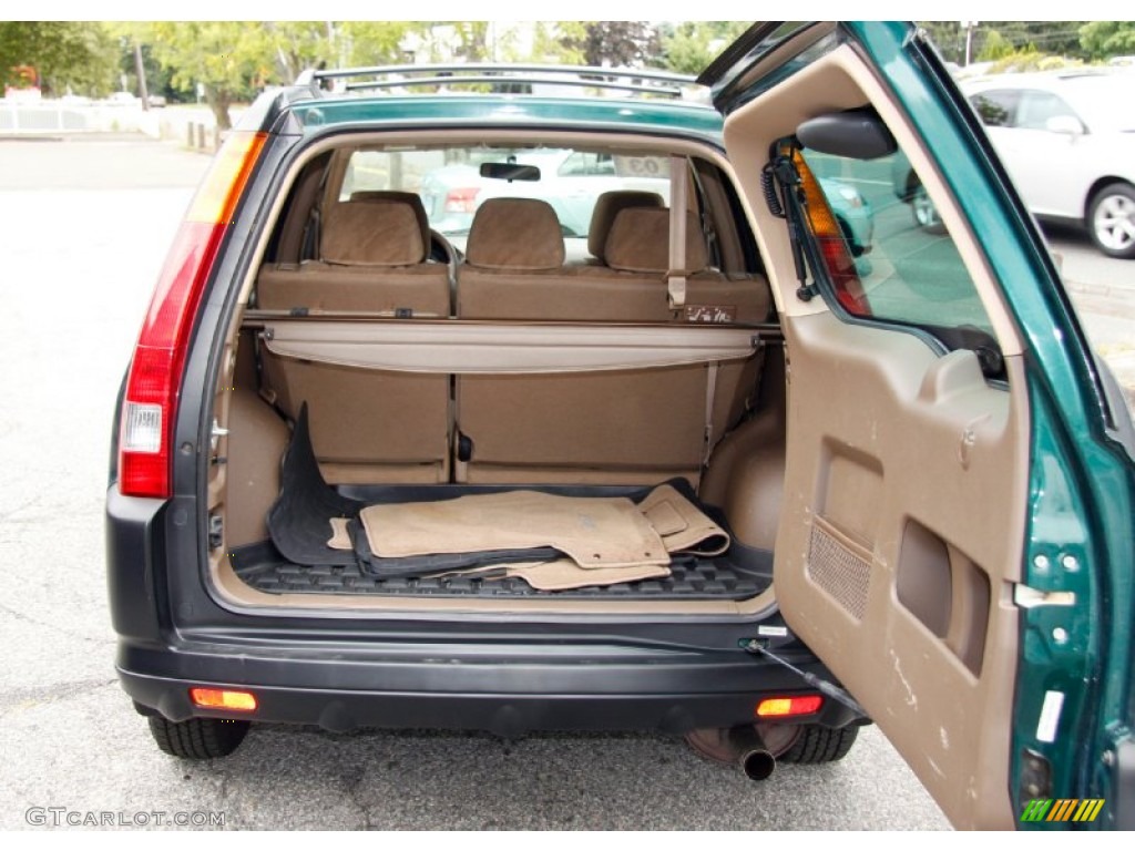 2003 CR-V EX 4WD - Clover Green Pearl / Saddle photo #6