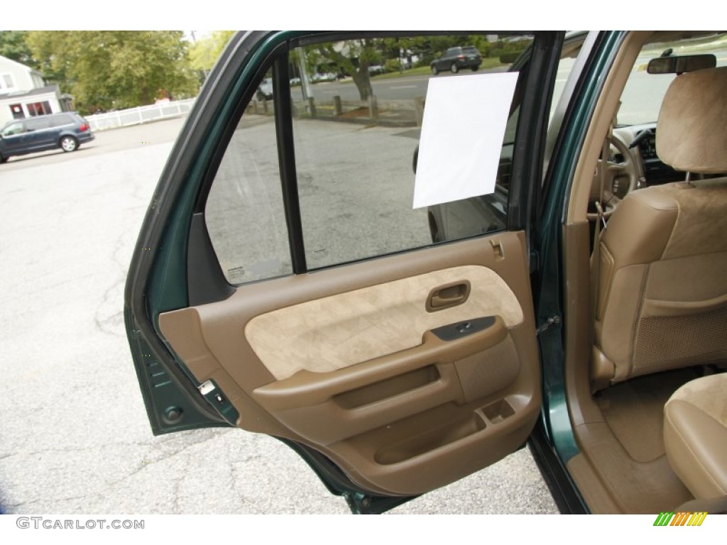 2003 CR-V EX 4WD - Clover Green Pearl / Saddle photo #14