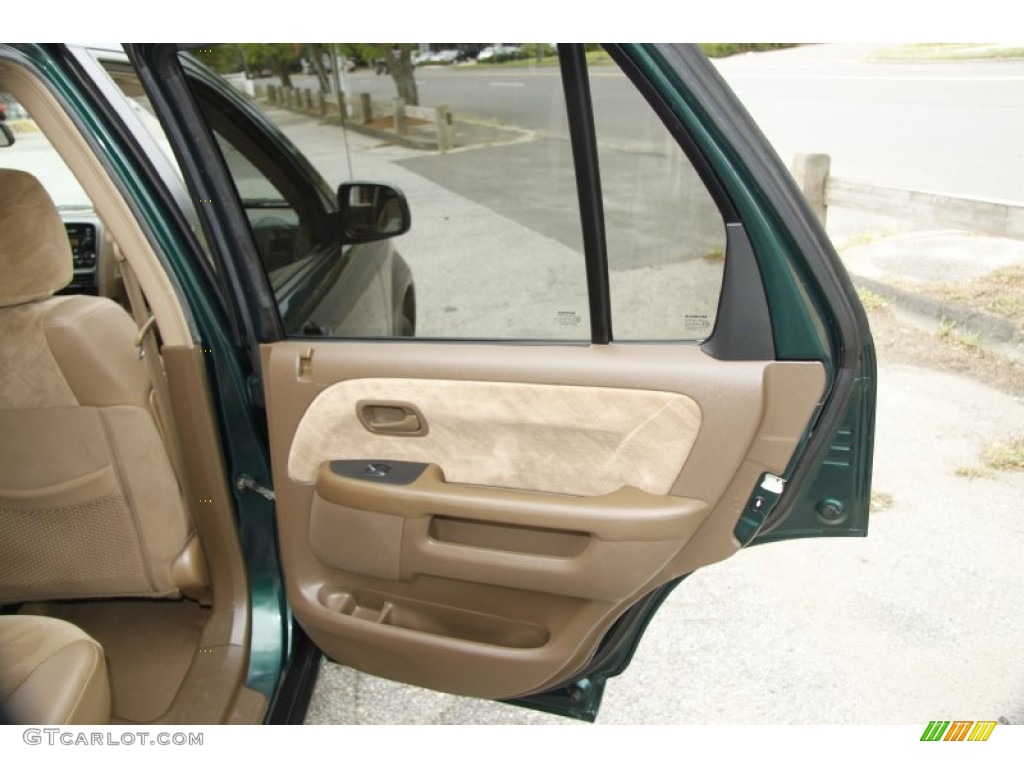 2003 CR-V EX 4WD - Clover Green Pearl / Saddle photo #20