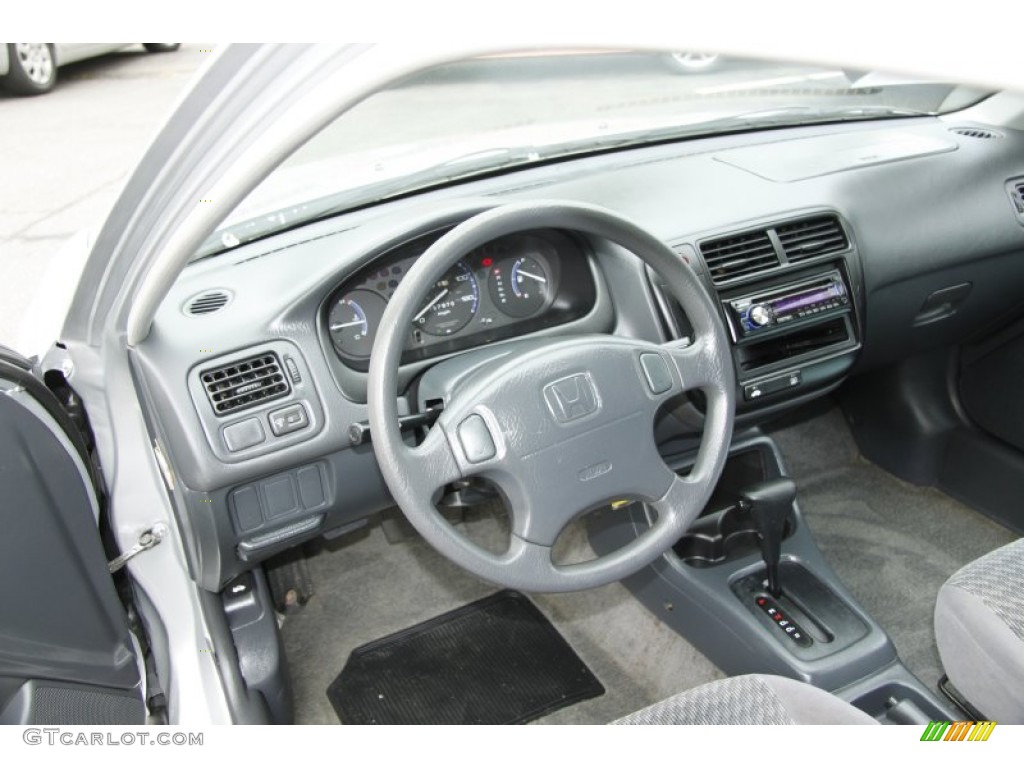 1999 Honda Civic CX Coupe Interior Color Photos