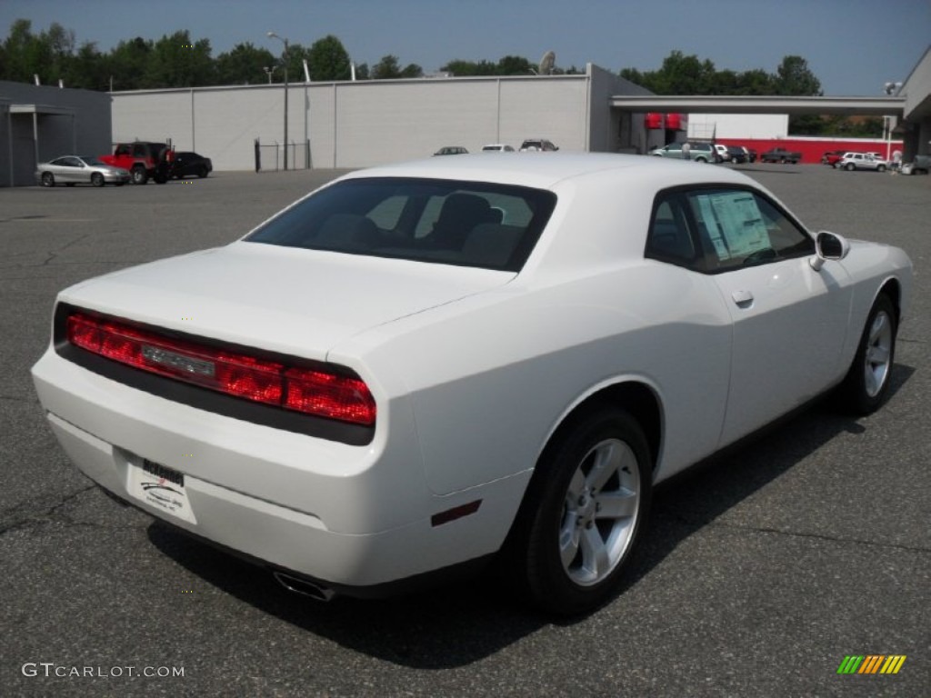 2011 Challenger SE - Bright White / Dark Slate Gray photo #4