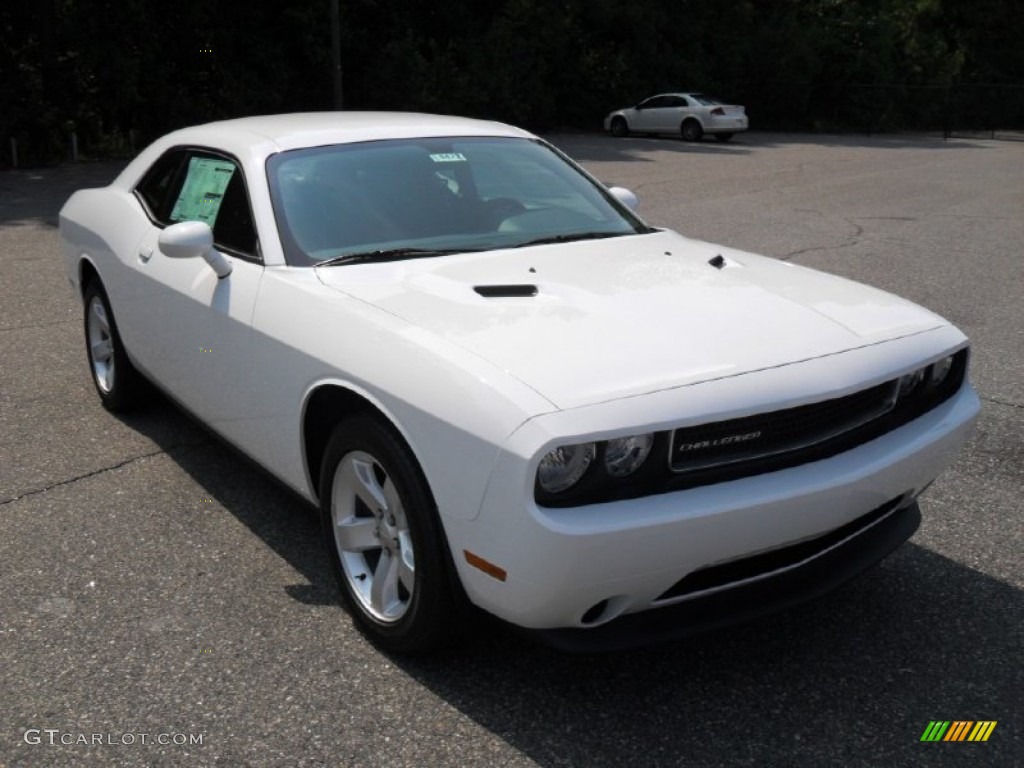 2011 Challenger SE - Bright White / Dark Slate Gray photo #5