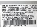Billet Silver Metallic - Pilot Touring 4WD Photo No. 25