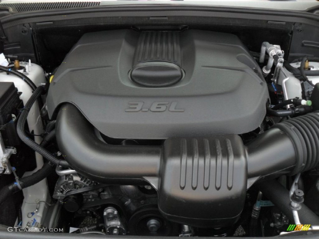 2011 Jeep Grand Cherokee Overland 4x4 3.6 Liter DOHC 24-Valve VVT V6 Engine Photo #52611278