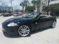 Ebony Black 2008 Jaguar XK XK8 Convertible