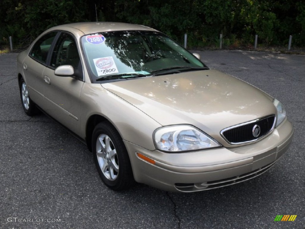 Harvest Gold Metallic 2001 Mercury Sable LS Sedan Exterior Photo #52612466
