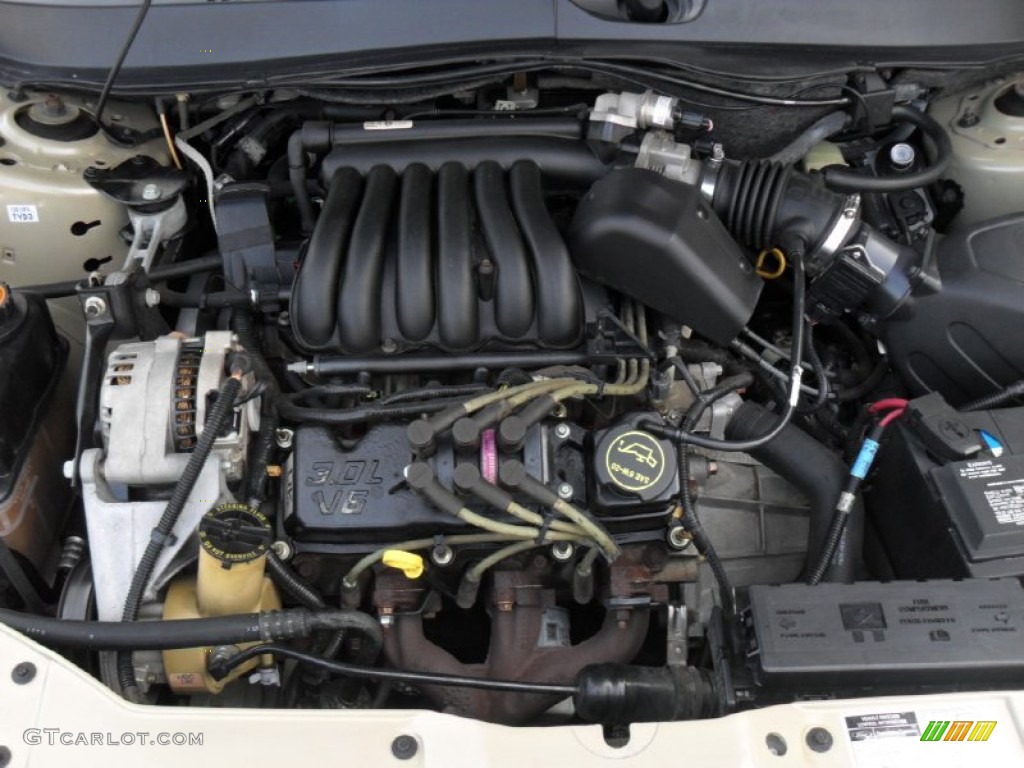 2001 Mercury Sable LS Sedan 3.0 Liter DOHC 24-Valve V6 Engine Photo #52612715