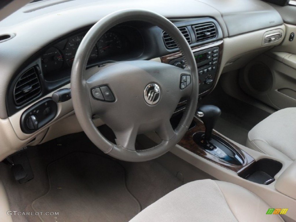 Medium Parchment Interior 2001 Mercury Sable LS Sedan Photo #52612748