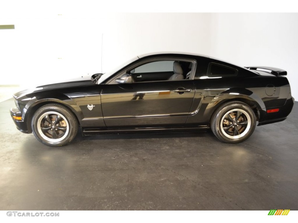 Black 2009 Ford Mustang GT Coupe Exterior Photo #52612958