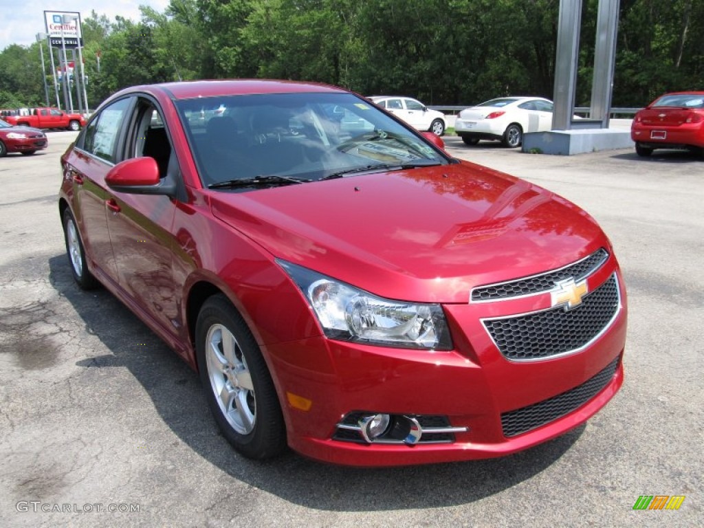 Crystal Red Metallic 2012 Chevrolet Cruze LT/RS Exterior Photo #52613000