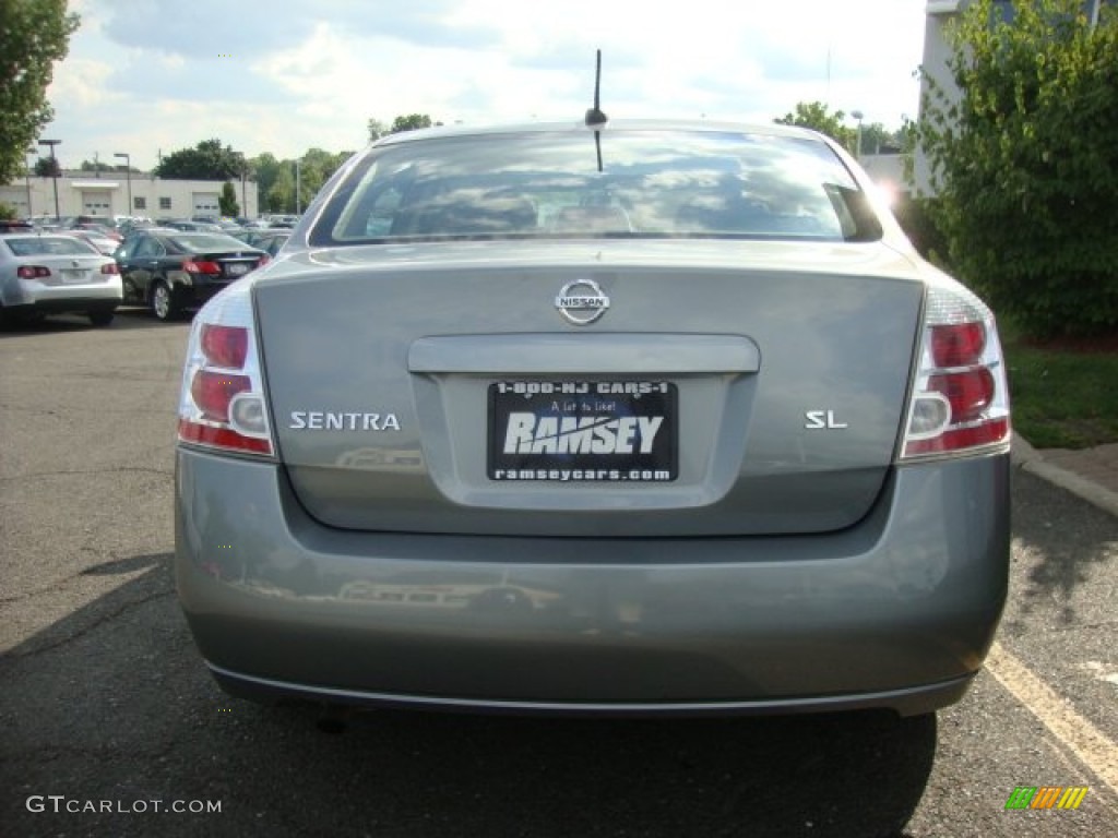 2008 Sentra 2.0 SL - Magnetic Gray / Charcoal/Steel photo #5