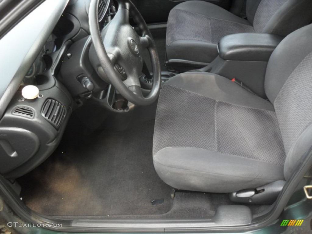 Dark Slate Gray Interior 2001 Plymouth Neon Highline Photo #52613249