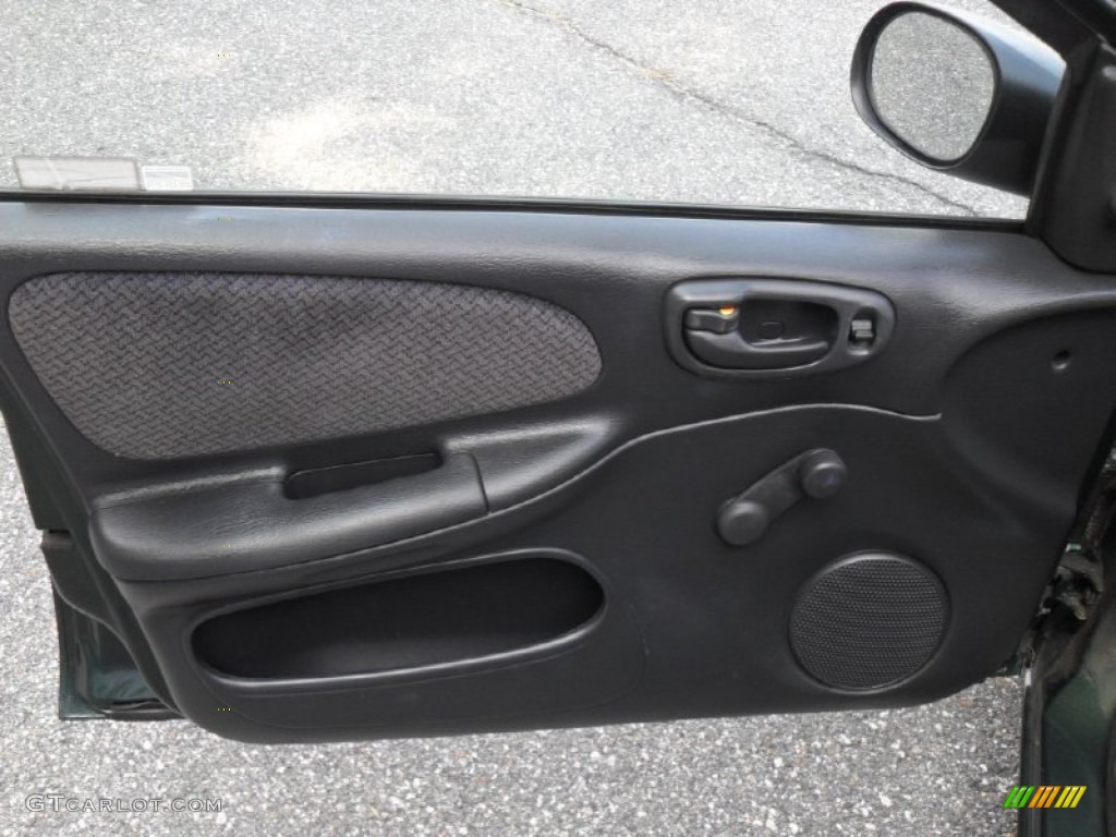 2001 Plymouth Neon Highline Dark Slate Gray Door Panel Photo #52613264