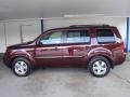 2009 Dark Cherry Pearl Honda Pilot EX 4WD  photo #24