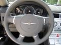 Dark Slate Gray/Medium Slate Gray 2006 Chrysler Crossfire Limited Roadster Steering Wheel