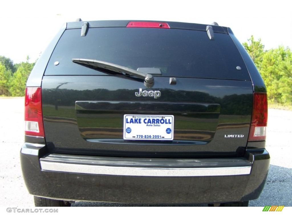 2005 Grand Cherokee Limited - Black / Medium Slate Gray photo #2