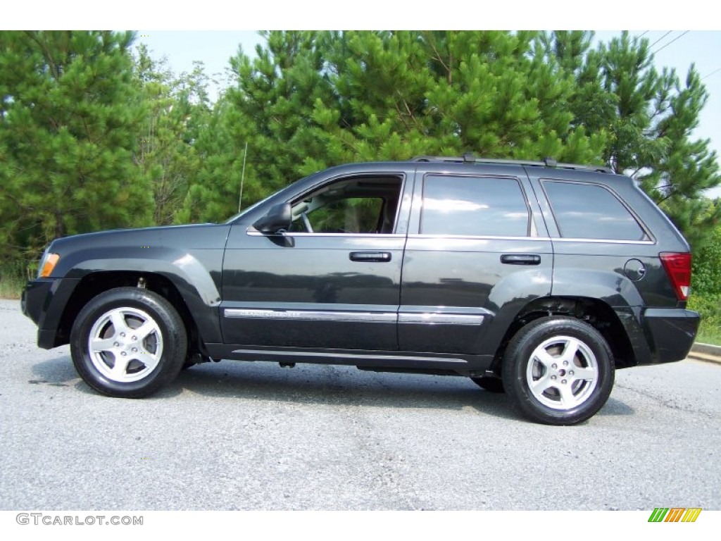 Black 2005 Jeep Grand Cherokee Limited Exterior Photo #52614953