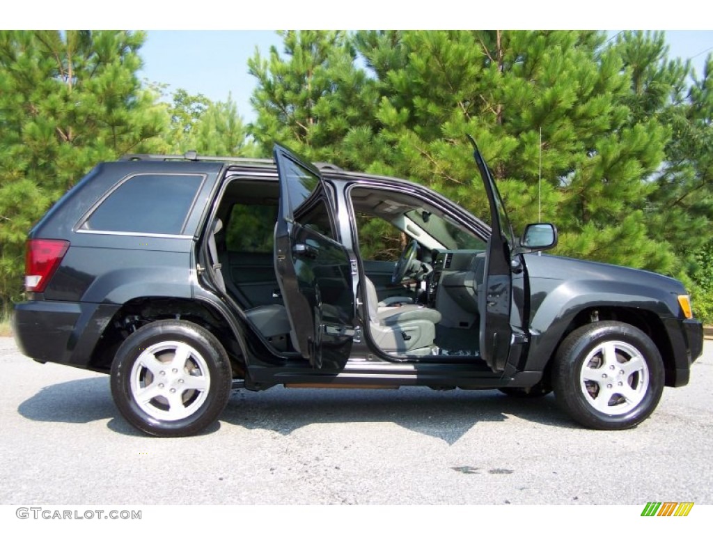 2005 Grand Cherokee Limited - Black / Medium Slate Gray photo #9
