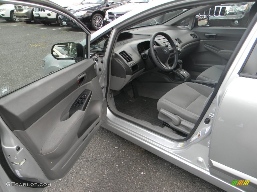 Gray Interior 2009 Honda Civic DX-VP Sedan Photo #52615589