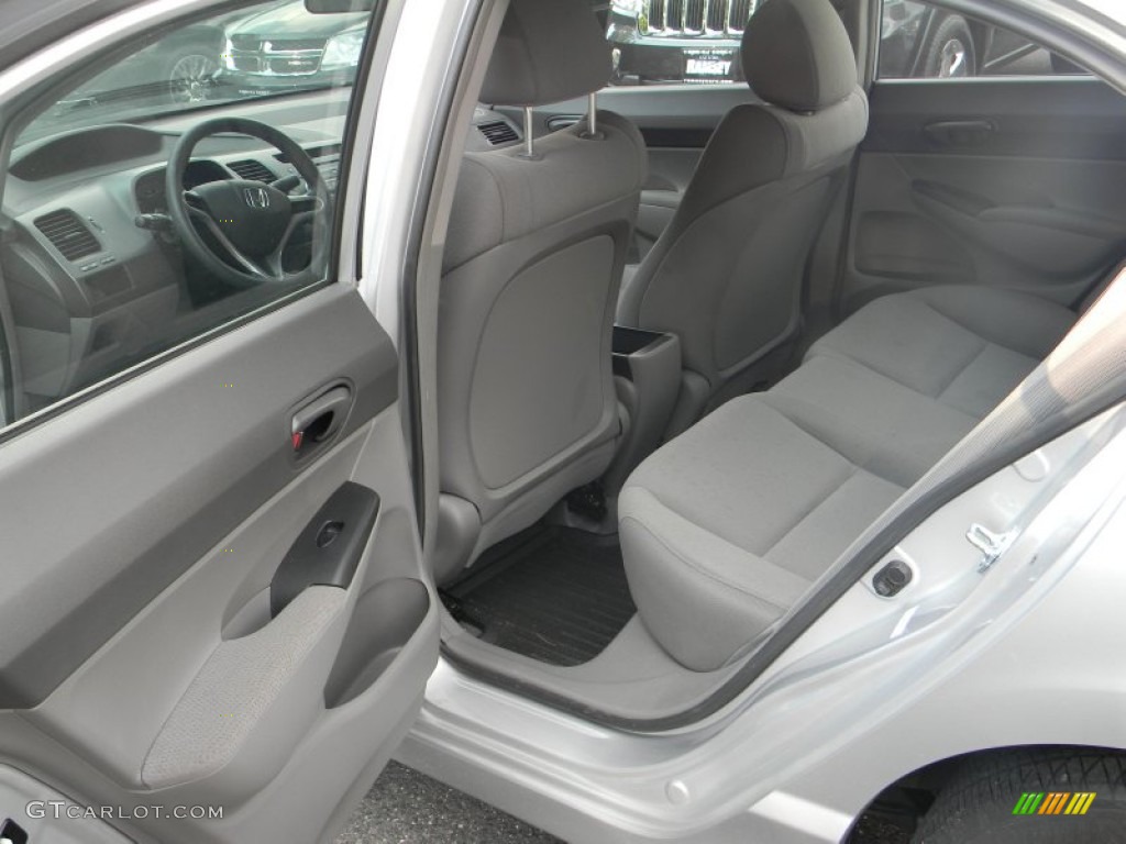 Gray Interior 2009 Honda Civic DX-VP Sedan Photo #52615604