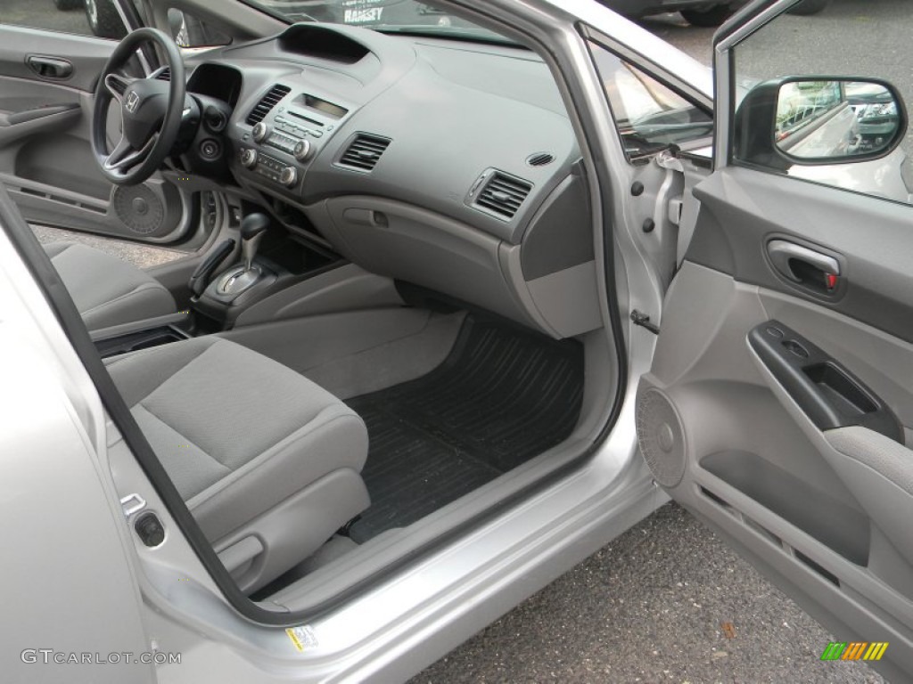 Gray Interior 2009 Honda Civic DX-VP Sedan Photo #52615619