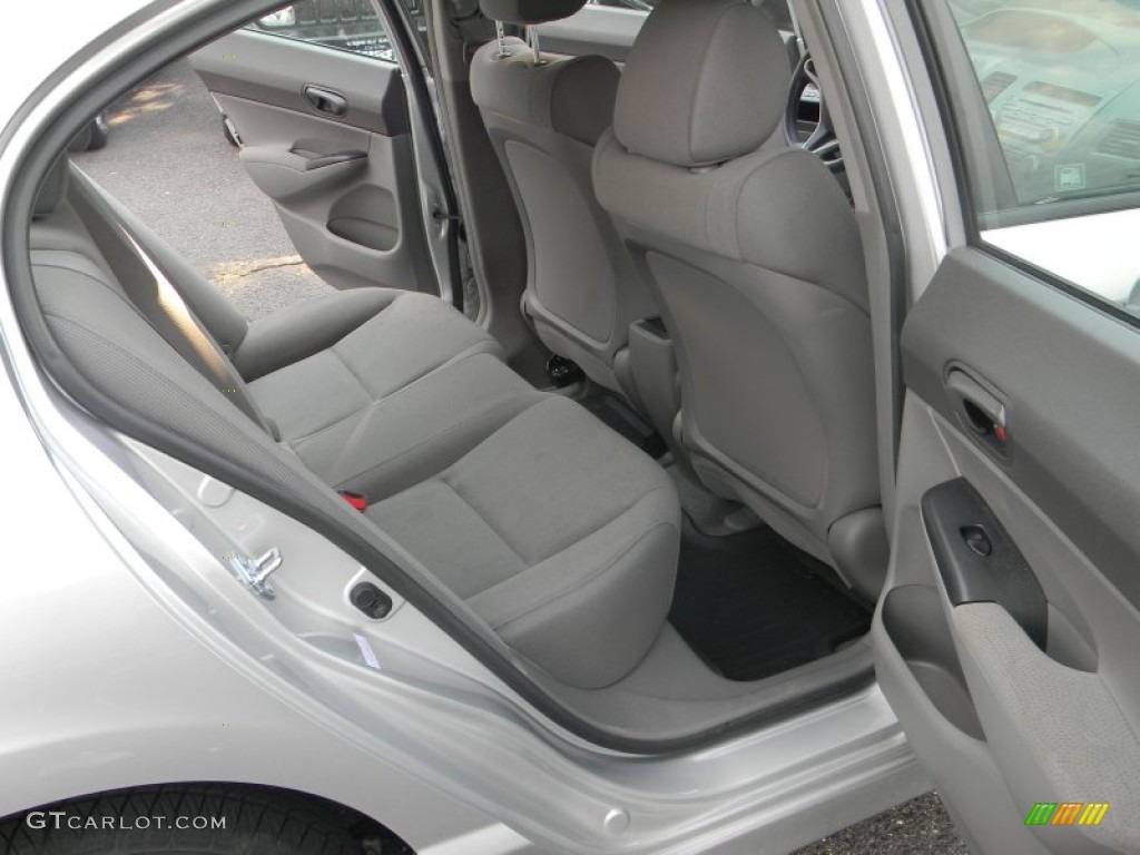 Gray Interior 2009 Honda Civic DX-VP Sedan Photo #52615631