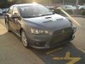 2008 Graphite Gray Pearl Mitsubishi Lancer Evolution GSR  photo #5