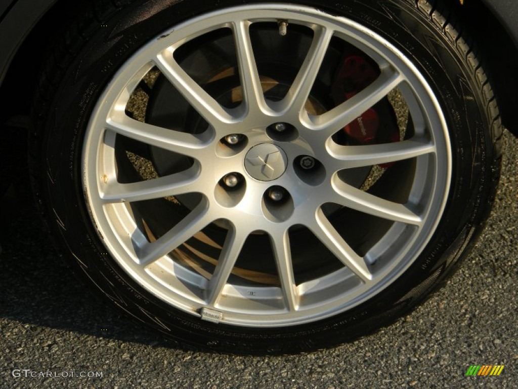 2008 Mitsubishi Lancer Evolution GSR Wheel Photo #52616261