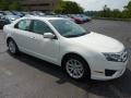 2012 White Suede Ford Fusion SEL V6 AWD  photo #1