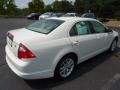 2012 White Suede Ford Fusion SEL V6 AWD  photo #2