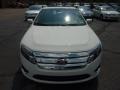 2012 White Suede Ford Fusion SEL V6 AWD  photo #6