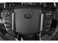 Ebony/Lunar Stitching 2010 Land Rover Range Rover Sport HSE Steering Wheel