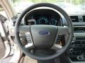 Charcoal Black 2012 Ford Fusion SE V6 Steering Wheel