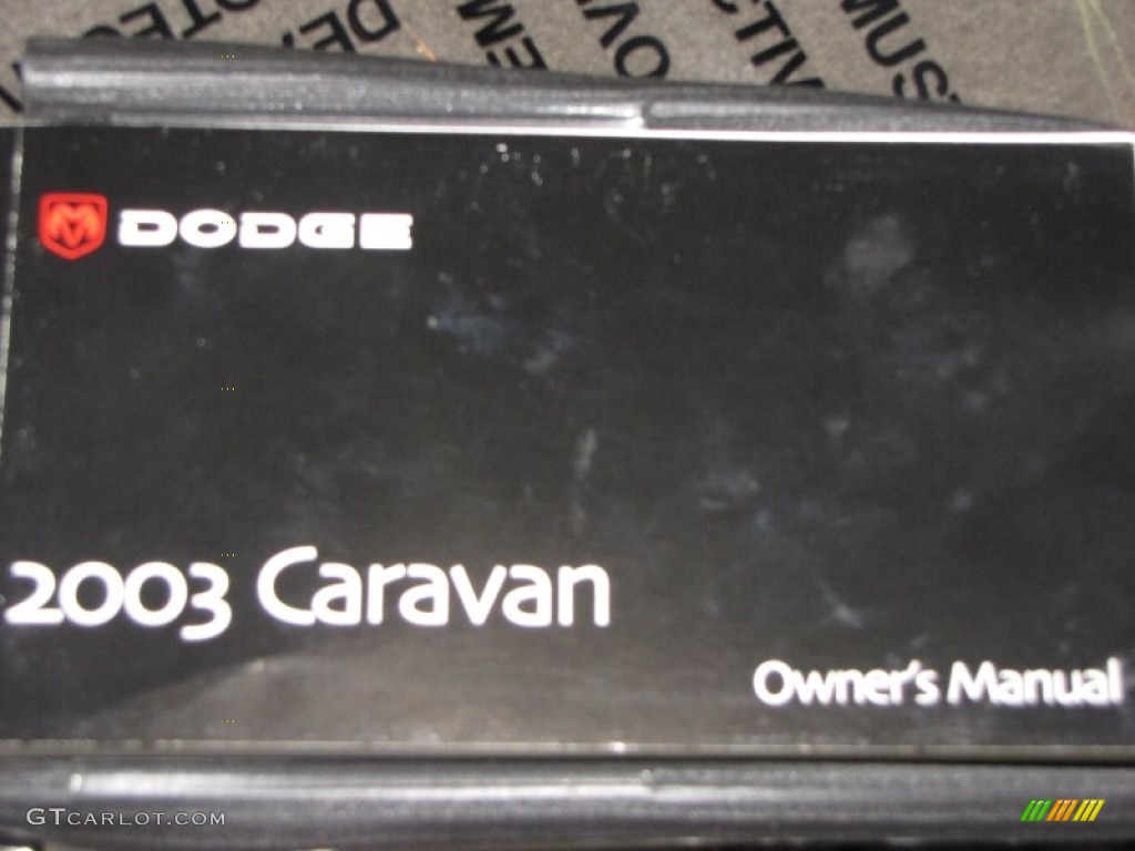 2003 Grand Caravan Sport - Midnight Blue Pearl / Taupe photo #23