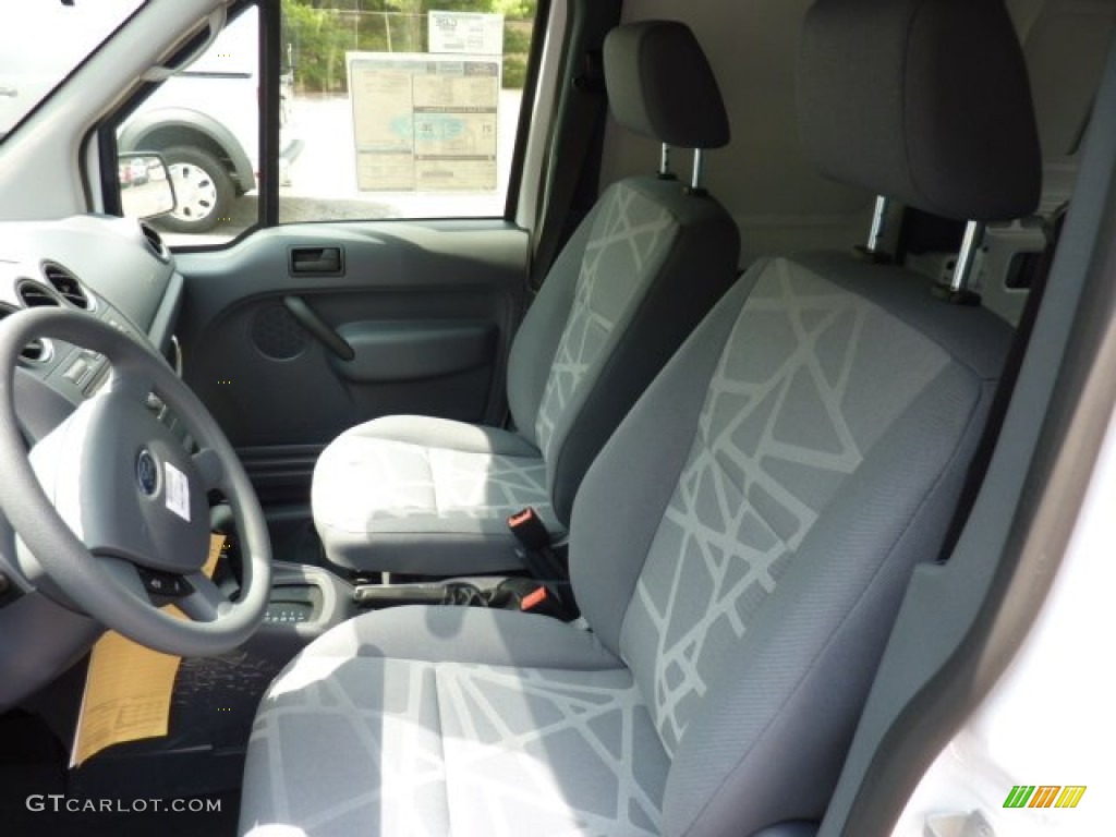 Dark Grey Interior 2011 Ford Transit Connect XLT Cargo Van Photo #52617962
