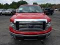2011 Race Red Ford F150 XLT SuperCab 4x4  photo #6