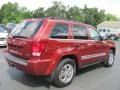 2007 Red Rock Crystal Pearl Jeep Grand Cherokee Limited 4x4  photo #2