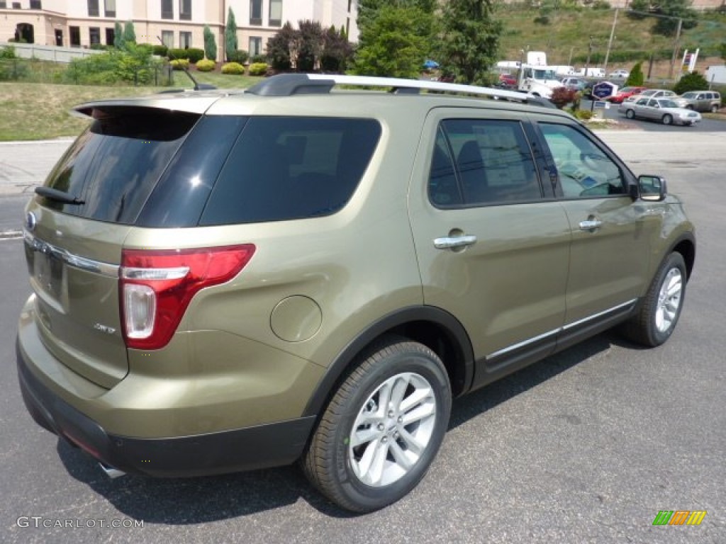 Ginger Ale Metallic 2012 Ford Explorer XLT 4WD Exterior Photo #52618517