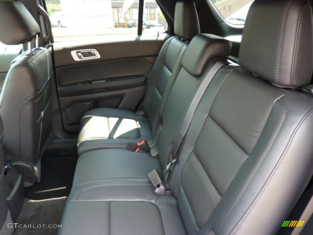 Charcoal Black Interior 2012 Ford Explorer XLT 4WD Photo #52618625