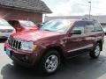 2007 Red Rock Crystal Pearl Jeep Grand Cherokee Limited 4x4  photo #22